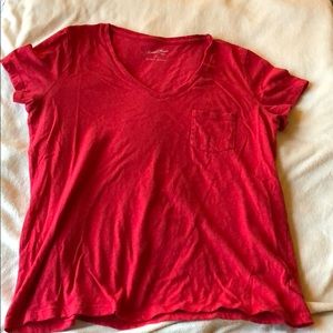 Short-Sleeve V neck T-Shirt